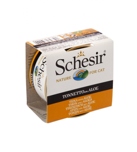 SCHESIR GATO ATUM COM ALOÉ (GELATINA) 85GR